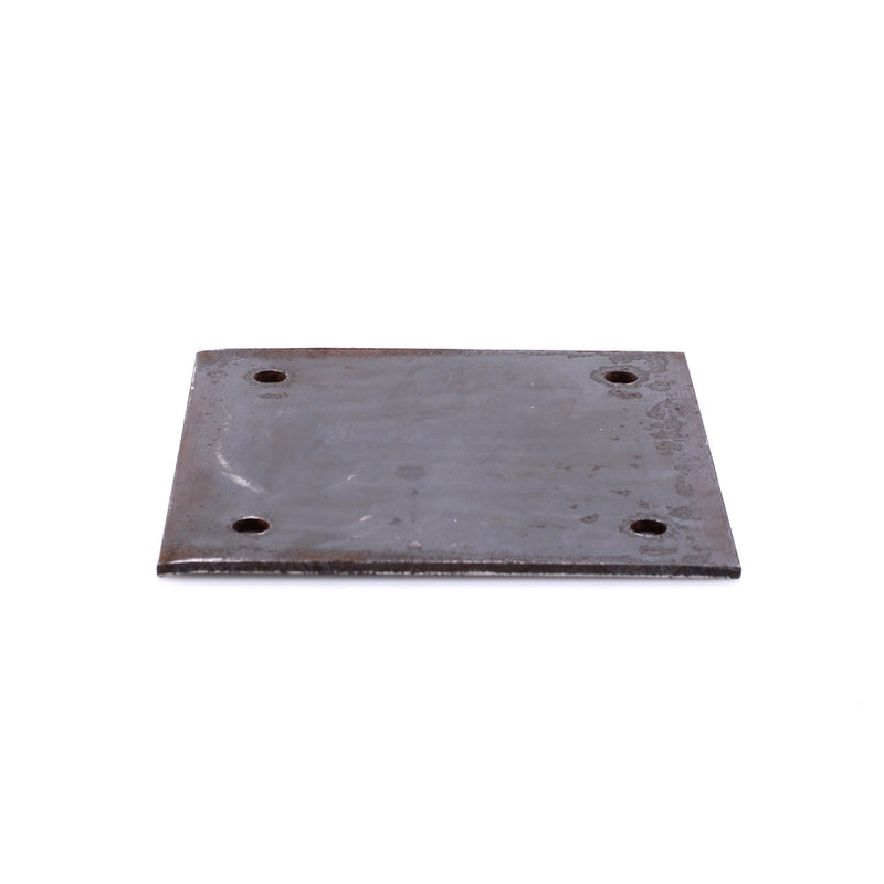 Black Steel Smooth Plate 1/4