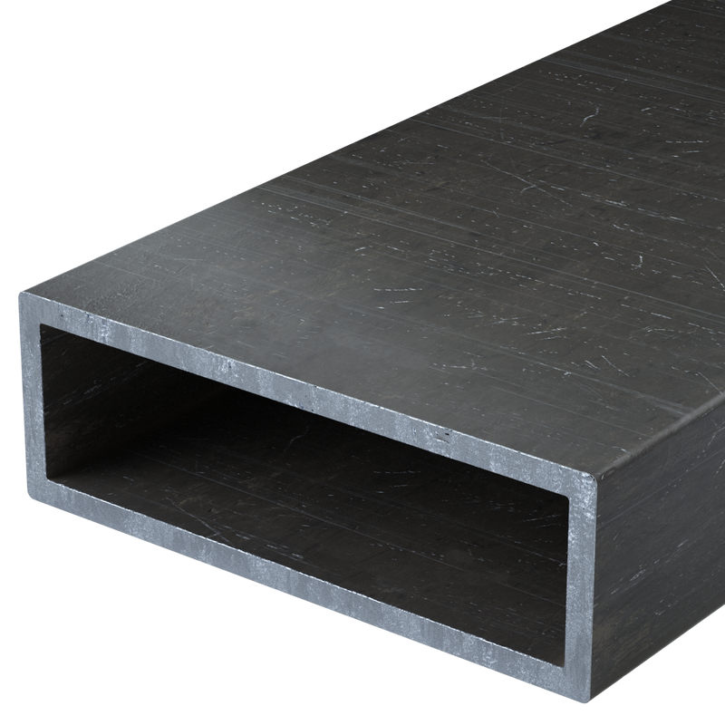 Black Steel Rectangular Tube