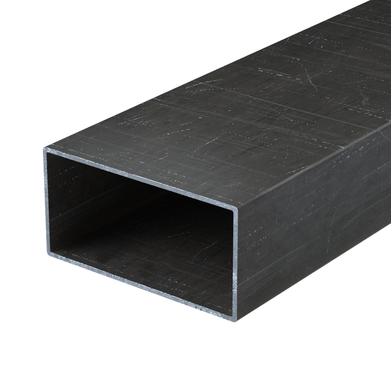 Black Steel Rectangular Tube