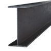 Black Steel Wide Flange Beam