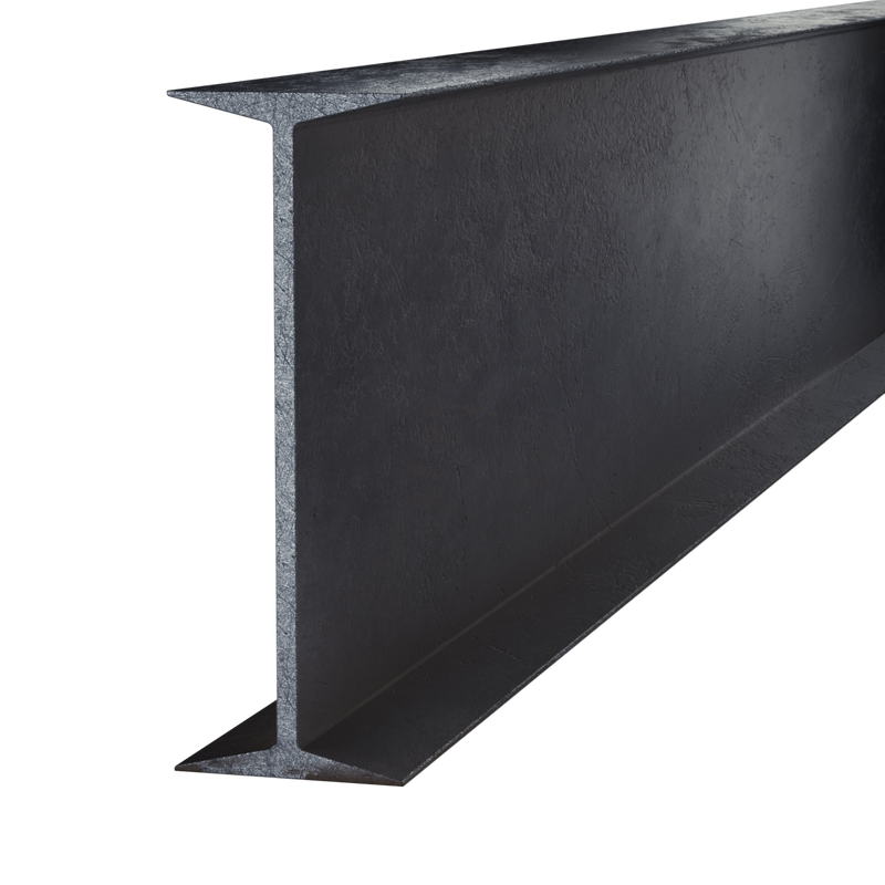 Black Steel I Beam