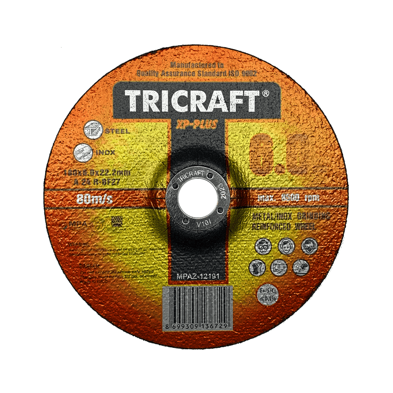 Tricraft Metal/Stainless Grinding Disc