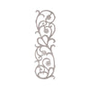 Cast Iron Floral Design 8.625