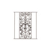 Cast Iron Floral Design 8.96C