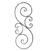 Forged Scroll Panel ART541/2