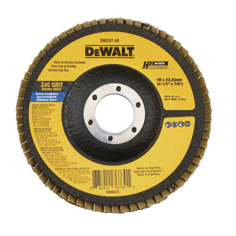 Dewalt Flap Disc