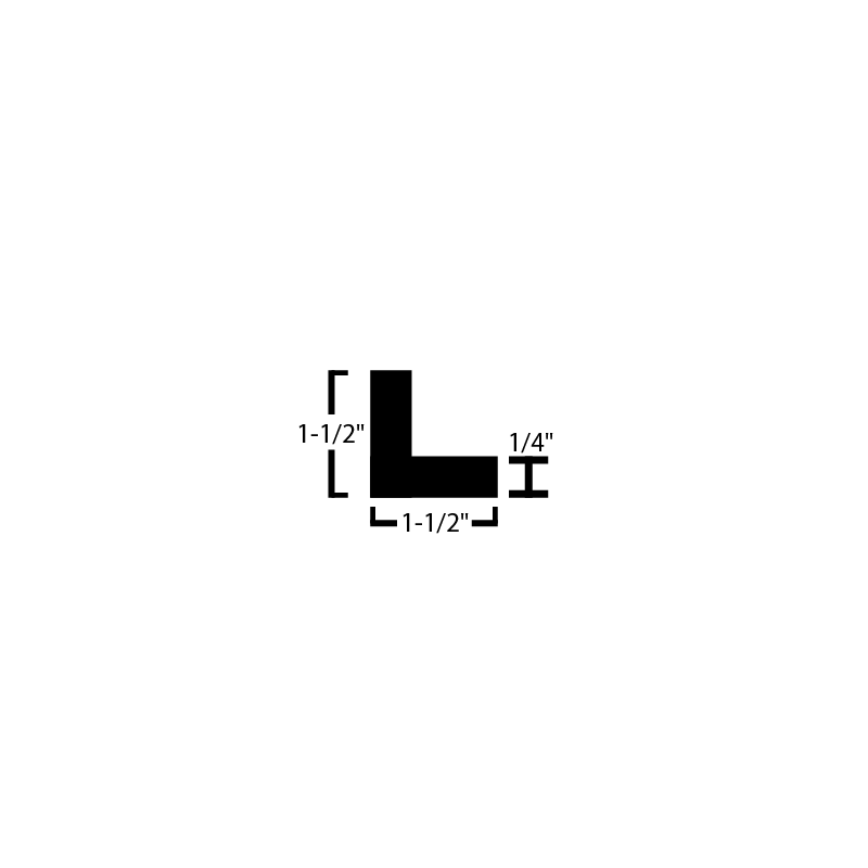 Black Steel Angle