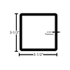 Black Steel Square Tubing