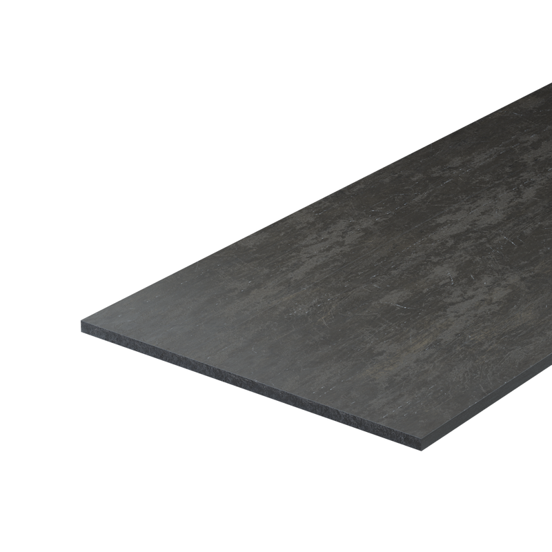 Black Steel Smooth Plate 3/4