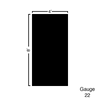 Galvanized Steel Sheet Gauge 22