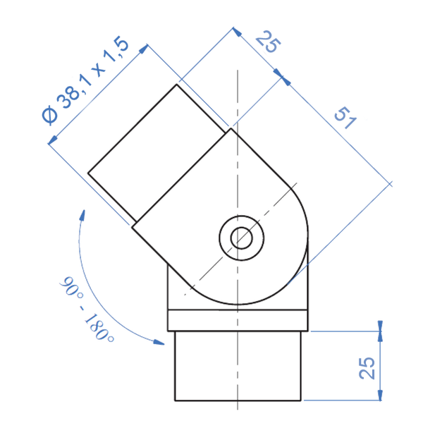 Inox® Pivotable Connector
