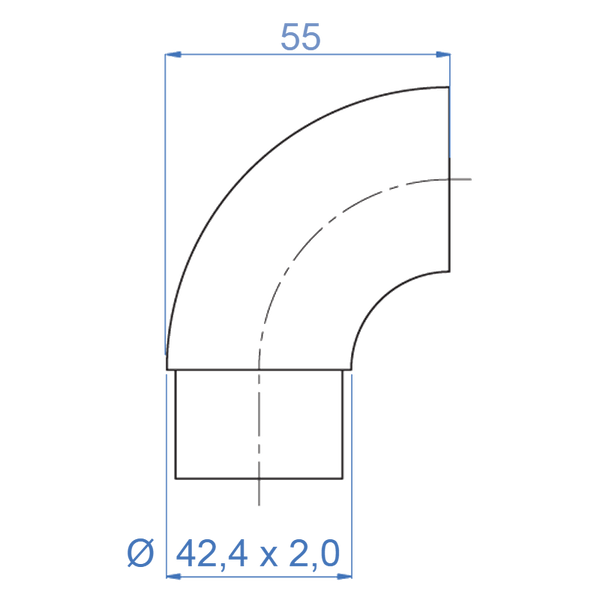 Inox® Overlapping End Cap