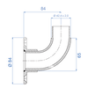 Inox® Anchor For Handrail