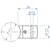 Inox ® Wire Rope Support